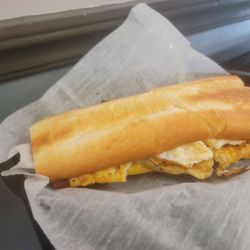 Cafe Latino - Chicken egg and cheese