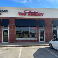 Bixby South Tag Agency - Front of building