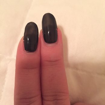 Paris Nails - The two chips on the right and left are the begging of two rips in my nails because he buffed them down so hard with a drill - Nail Salons Near Me - Thousand Oaks, California Paris Nails - The two chips on the right and left are the begging of two rips in my nails because he buffed them down so hard with a drill - Nail Salons Near Me - Thousand Oaks, California