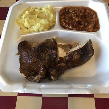Shank Cat's BBQ - Dark meat chicken with potato salad and coleslaw - Barbeque Near Me - Frierson, Louisiana Shank Cat's BBQ - Dark meat chicken with potato salad and coleslaw - Barbeque Near Me - Frierson, Louisiana