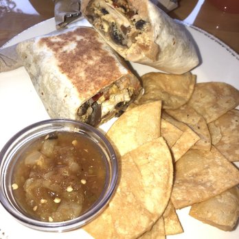 Healthy Substance - Veggie and egg (vegan) burrito - Vegan Near Me - Chicago, Illinois