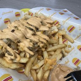 VEGAN SMASHED FRIES