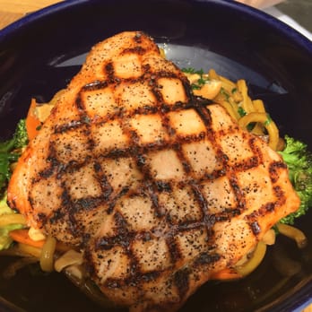 Doc B's Restaurant + Bar - Wok Out Bowl - Salmon, Sesame Teriyaki, Shanghai Lo Mein - Bars Near Me - Tampa, Florida Doc B's Restaurant + Bar - Wok Out Bowl - Salmon, Sesame Teriyaki, Shanghai Lo Mein - Bars Near Me - Tampa, Florida
