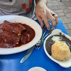 Blue Agave Club - Steak Enchiladas