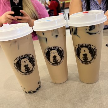 Cocobear - Coffee Milk Tea with Tapioca, Original Milk Tea with herbal jelly, Brown Sugar Milk Tea with herbal jelly - Bubble Tea Near Me - Pottstown, Pennsylvania