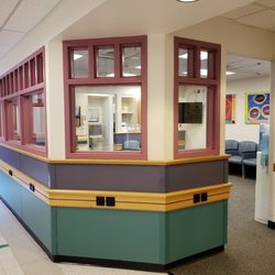 Wilmer Eye Institute At Johns Hopkins - Pretty waiting room. 1 of many here.