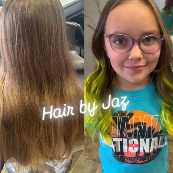 Hair by Jaz - #kidshaircolor #balayagehaircolor #greenhair #brighthaircolors #colorprofessional - Hair Stylists Near Me - Tracy, California Hair by Jaz - #kidshaircolor #balayagehaircolor #greenhair #brighthaircolors #colorprofessional - Hair Stylists Near Me - Tracy, California