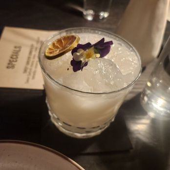 Cantina Pedregal - La Pila - coconut, lime, cinnamon cocktail - Mexican Near Me - Folsom, California