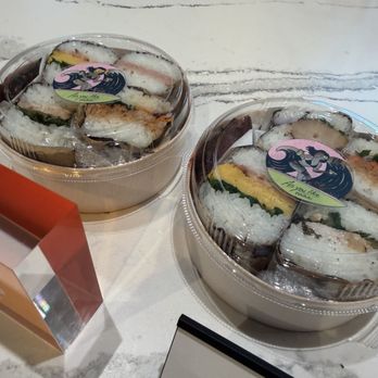 As You Like Waikiki - Omakase Bento with a selection of their musubis in one bento. - Cafes Near Me - Honolulu, Hawaii As You Like Waikiki - Omakase Bento with a selection of their musubis in one bento. - Cafes Near Me - Honolulu, Hawaii