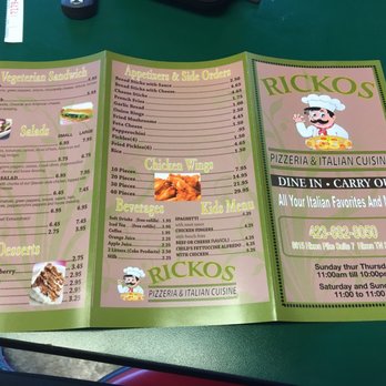 Ricko's - Other side - Italian Near Me - Soddy-Daisy, Tennessee Ricko's - Other side - Italian Near Me - Soddy-Daisy, Tennessee