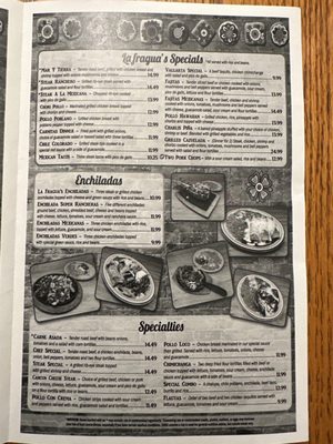 Menu photo 3 La Fragua Mexican Restaurant Nevada, OH Menu photo 3 La Fragua Mexican Restaurant Nevada, OH