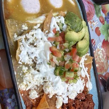 TC Organic - Chilaquiles con huevos y chorizo - Breakfast & Brunch Near Me - Playa del Rey, California
