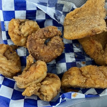 Frickin Fried - SEVERELY over cooked shrimp. Every piece was CHEWY! - Southern Near Me - Concord, California