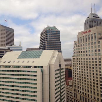 Hyatt Regency Indianapolis - The view from room 1934 - Hotels Near Me - Indianapolis, Indiana