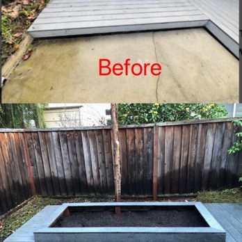 Fence Solutions - Before vs after deck re-built into a raised bed. - Fences & Gates Near Me - Livermore, California
