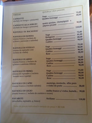 Menu photo 4 Cantina do Magrão São Paulo, SP Menu photo 4 Cantina do Magrão São Paulo, SP