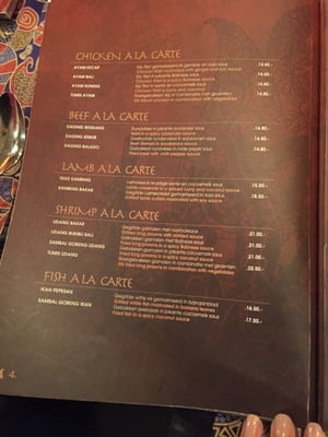 Menu photo 7 Kartika Amsterdam, NH Menu photo 7 Kartika Amsterdam, NH