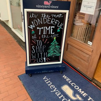 Vineyard Vines - Seasonal Sign - Accessories Near Me - Carmel-by-the-Sea, California Vineyard Vines - Seasonal Sign - Accessories Near Me - Carmel-by-the-Sea, California