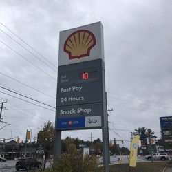 Southend Shell Gas Bar - Roadside signage