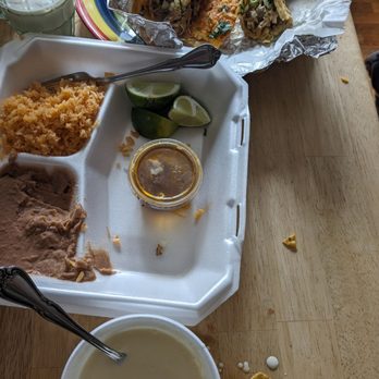 Buen Provecho - Cheese sauce and chips, rice and beans, birria and lingua street tacos - Mexican Near Me - Parchment, Michigan Buen Provecho - Cheese sauce and chips, rice and beans, birria and lingua street tacos - Mexican Near Me - Parchment, Michigan