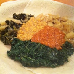 Global Cafe - Veggie platter!
