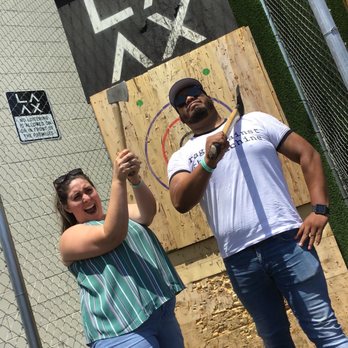 LA AX - Coolest place for date night! - Axe Throwing Near Me - North Hollywood, California LA AX - Coolest place for date night! - Axe Throwing Near Me - North Hollywood, California