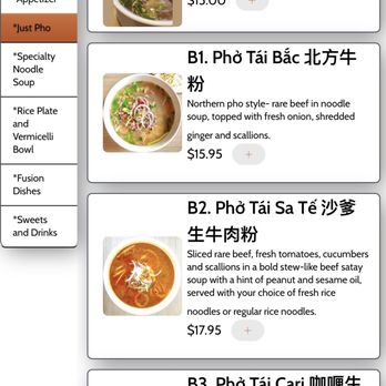 The Pho Restaurant - Menu - Vietnamese Near Me - Markham, Ontario