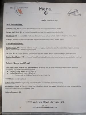 Menu photo 8 The California BakeHouse Artesia, CA Menu photo 8 The California BakeHouse Artesia, CA