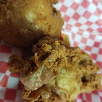 Randys Chicken And Waffles - Two chicken thighs so crispy. - Soul Food Near Me - Lancaster, California