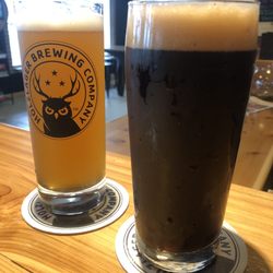 Holzlager Brewing Company - Kolsch and black IPA