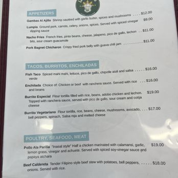 Lechon Loco - Menu 2 July 2025 - Filipino Near Me - Tacoma, Washington