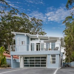 Scarlett Fiona Reed - Exterior color, perfect for this beachfront home.