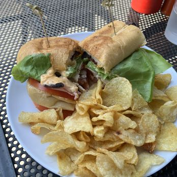 The Daily Ration - Daily Club Sub  Ham Turkey Candied bacon White American cheese Lettuce Tomato  Cajun aioli Hoagie roll - Breakfast & Brunch Near Me - Chattanooga, Tennessee