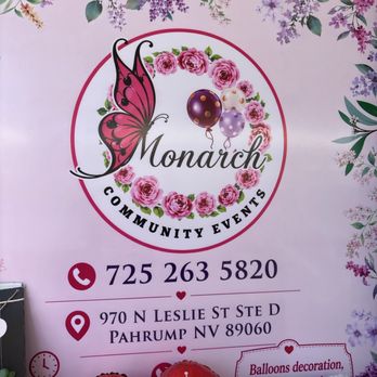 Monarch Community Events - Party Supplies Near Me - Pahrump, Nevada Monarch Community Events - Party Supplies Near Me - Pahrump, Nevada