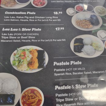 Jackie's Diner - Menu - Hawaiian Near Me - Aiea, Hawaii