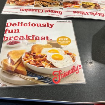 Friendly's - two magazines on a table - Ice Cream & Frozen Yogurt Near Me - Enfield, Connecticut