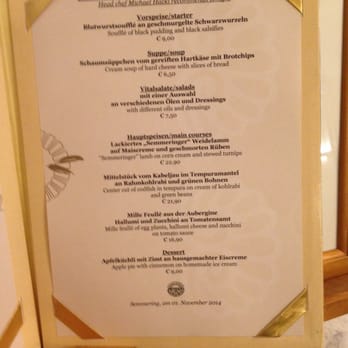 Hotel Panhans - Speisekarte im Panhans - Hotels Near Me - Semmering, 3