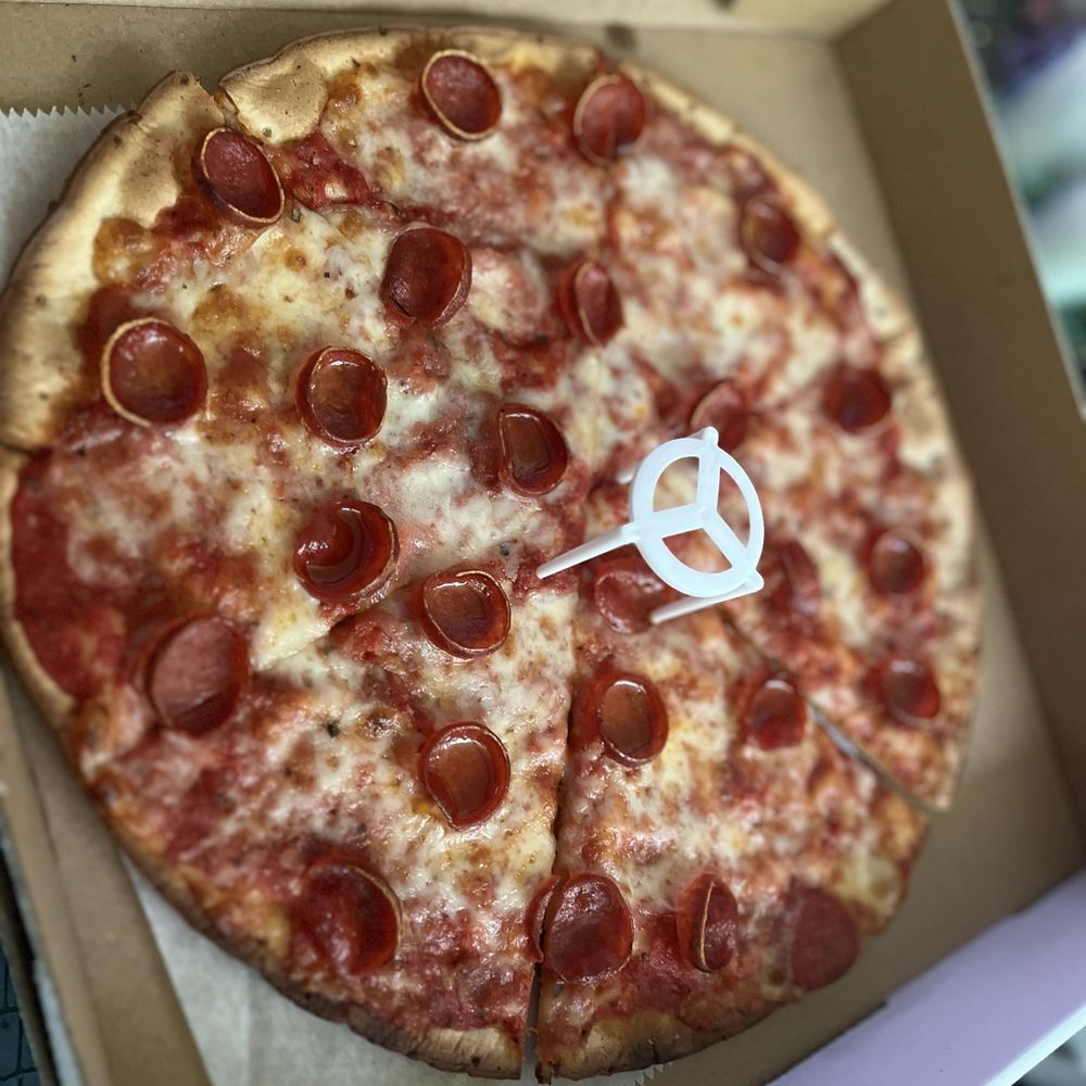 Pizza Mia Pasta - Cauliflower pizza topped with with pepperoni - Pizza Near Me - Pomona, New York