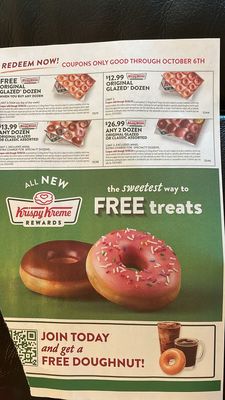 Menu photo 1 Krispy Kreme Roseville, CA Menu photo 1 Krispy Kreme Roseville, CA