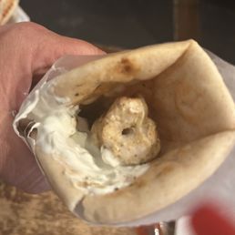 Gyro grilled chicken skewer empty! Gyro grilled chicken skewer empty!