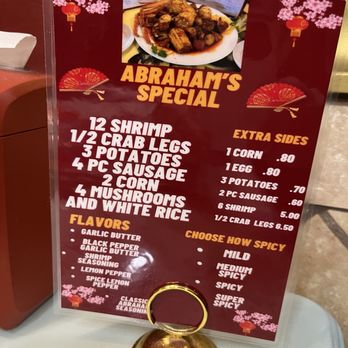 Last Dragon - Abraham's Special menu - Chinese Near Me - Laurel, Mississippi