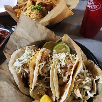 Gettin' Basted - Pulled pork tacos and pimento cheese dip - Barbeque Near Me - Branson, Missouri