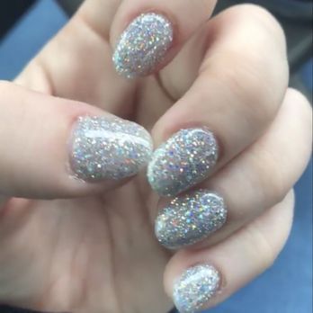 Haute Nail Spa - Holi glitter dip powder - Nail Salons Near Me - Mesa, Arizona