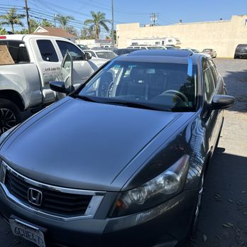A&E Auto Glass - New windshield replaced on an Accord. - Auto Glass Services Near Me A&E Auto Glass - New windshield replaced on an Accord. - Auto Glass Services Near Me