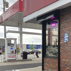 Pawtucket Express - Side of store / handicap parking