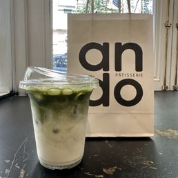 Iced Matcha Latte Iced Matcha Latte