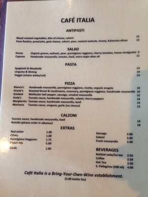 Menu photo 7 Cafe Italia El Paso, TX