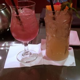 Fruity delicious cocktails