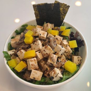 Kudedon Chirashi Bowl - Black Sesame Tofu - Japanese Near Me - Seattle, Washington Kudedon Chirashi Bowl - Black Sesame Tofu - Japanese Near Me - Seattle, Washington