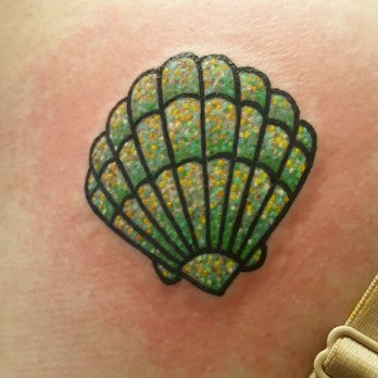 Allegiance Ink Tattoo - Glitter Tattoo done by Phillip - Piercing Near Me - Augusta, Georgia